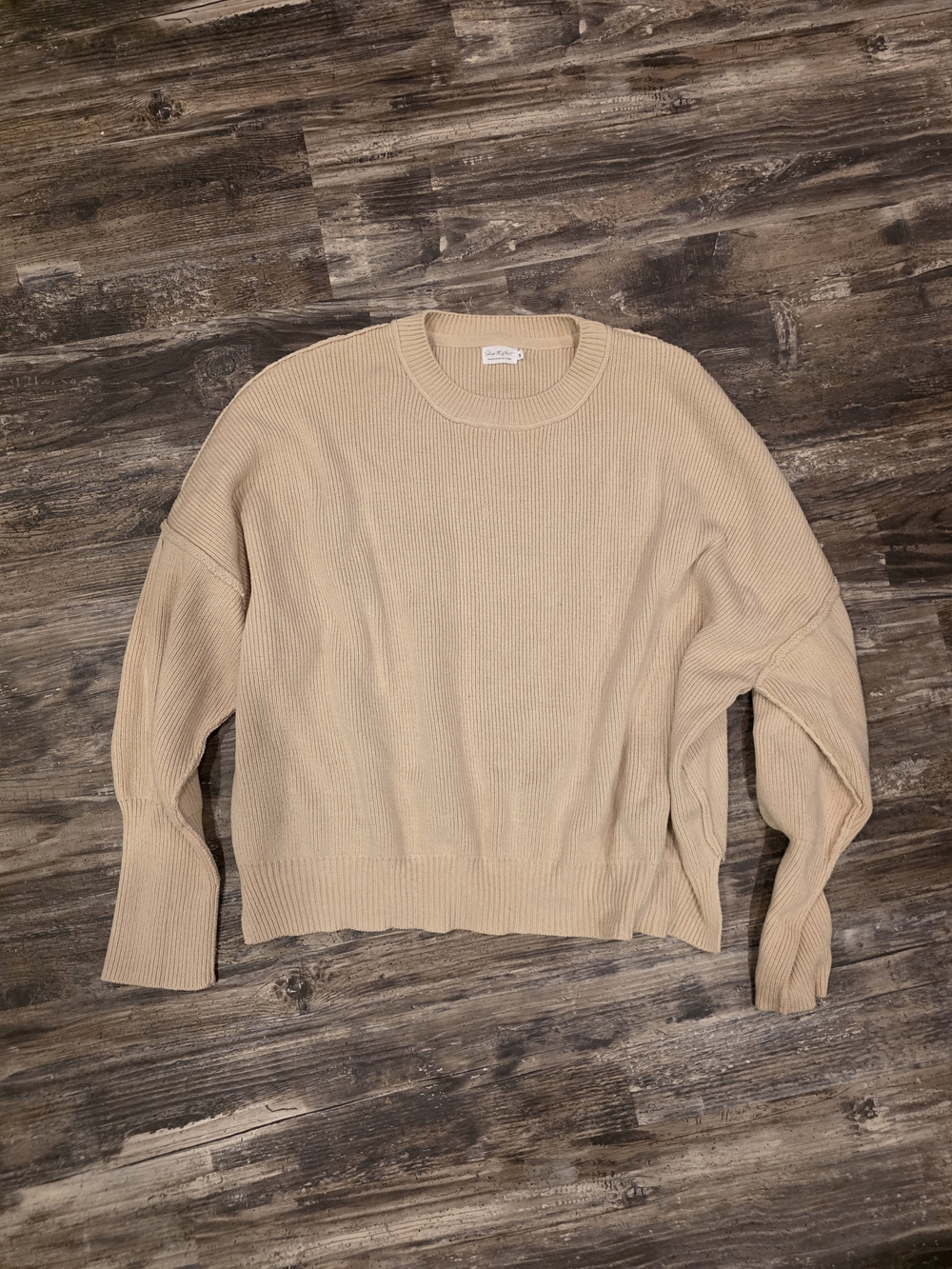 Everyday Crewneck Sweater - Beige